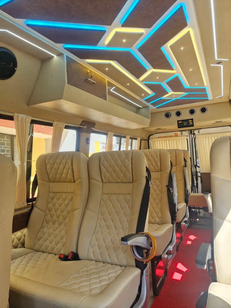 12 Seater Tempo Traveller Luxury Van